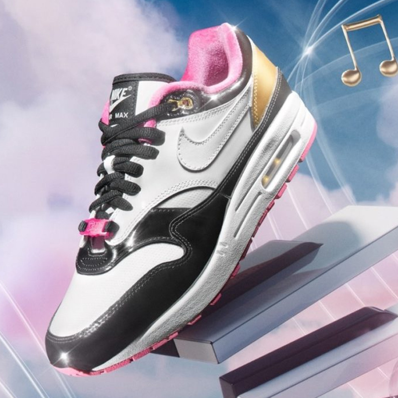 <連線代購商品>男女鞋 PHANTACi x Nike Air Max 1 'The Grand Piano 鋼琴鍵 休閒鞋【HJ3966-110】周杰倫