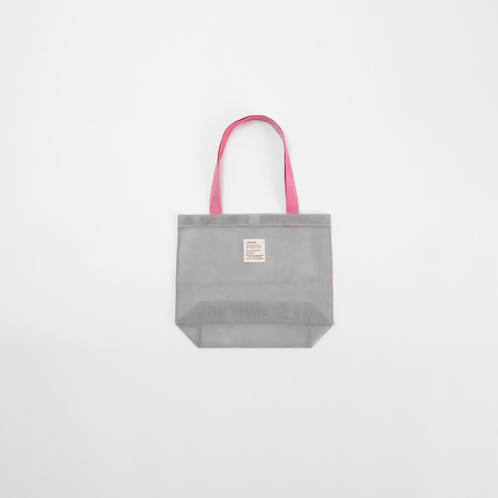 Color-matching mesh hole-out label shoulder bag sold in six colors【06020146】in stock+pre-order