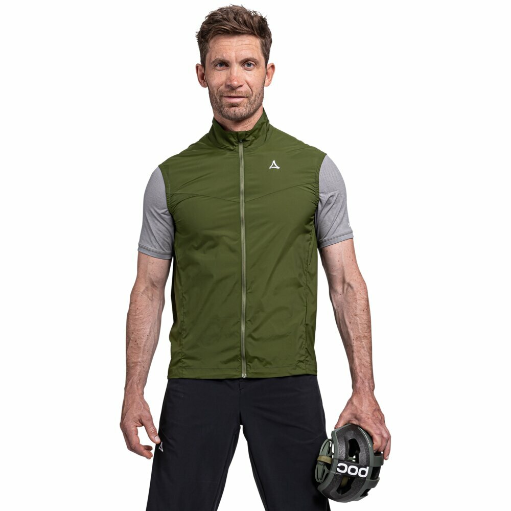 【Schoffel】男防風抗水立領背心 / 24SL50-23863-[綠、淺灰、深藍]