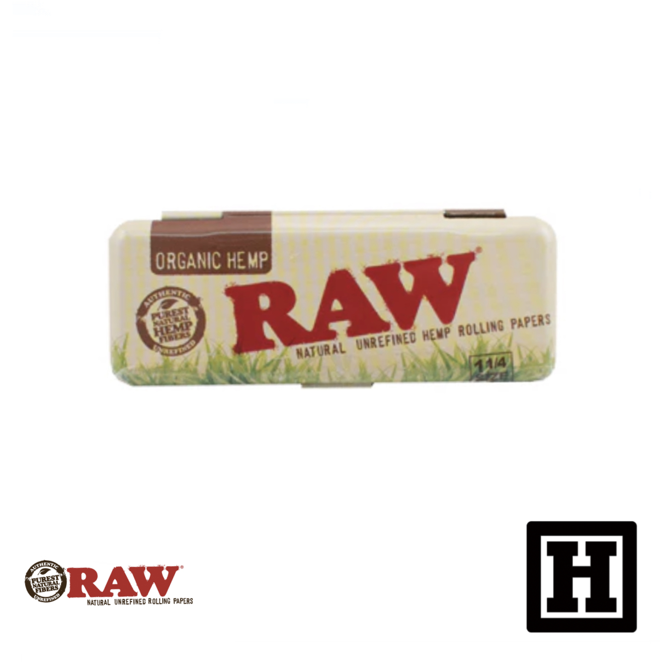 RAW Organic 捲菸紙鐵盒