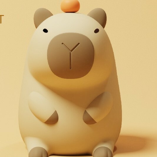 《4357》可愛卡皮巴拉小夜燈