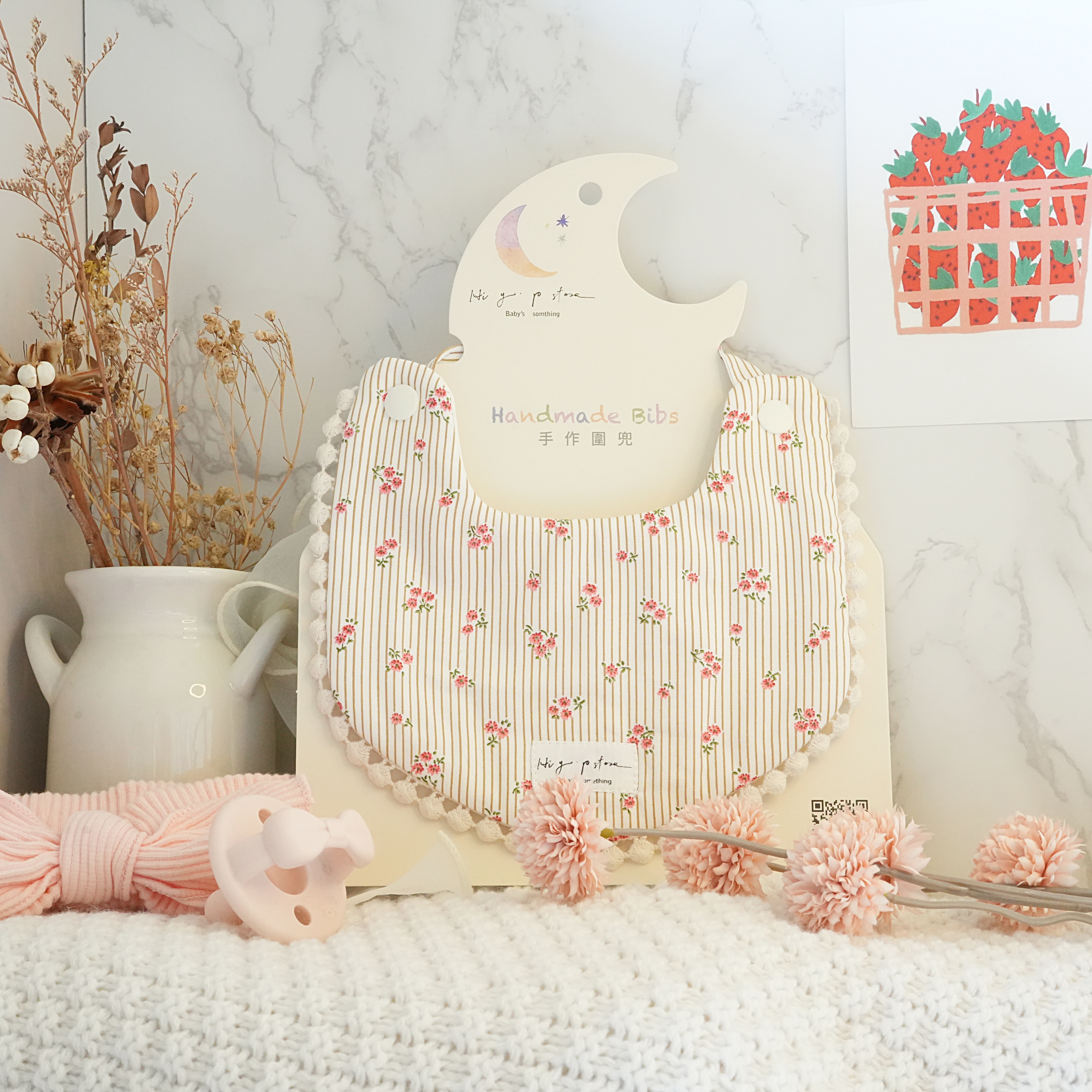 Hi Y.P store-手作圍兜-優雅薔薇