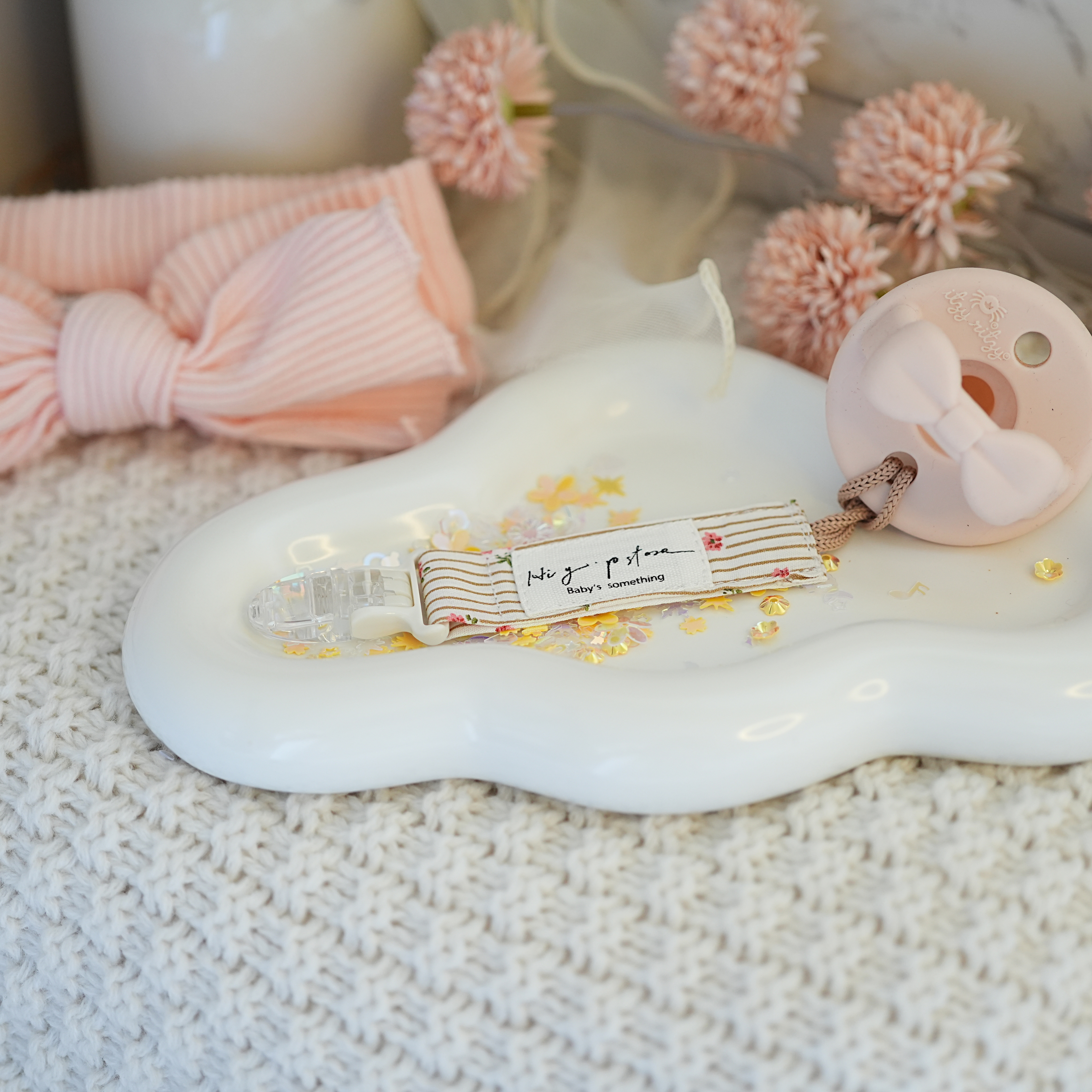 Hi Y.P store-短版鱷魚夾-優雅薔薇