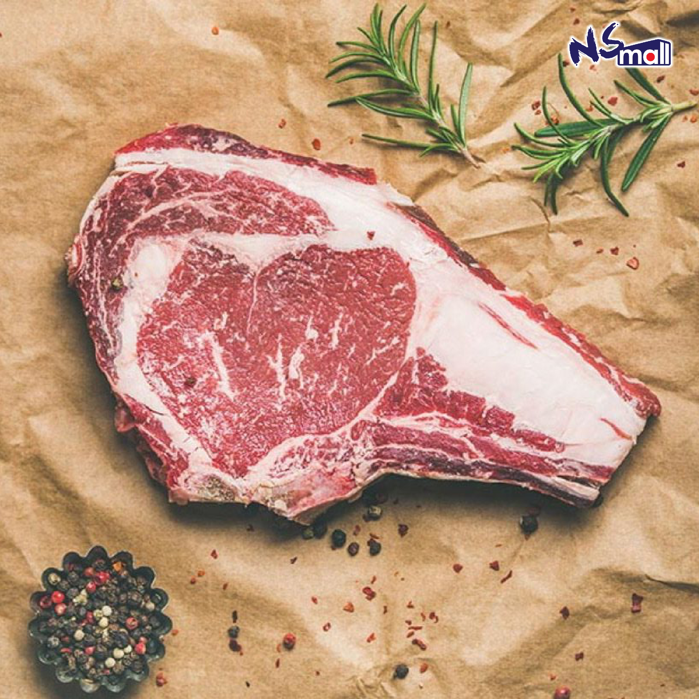 美國IBP頂級Prime肉眼 (切扒) 約260-300g/塊 (急凍)