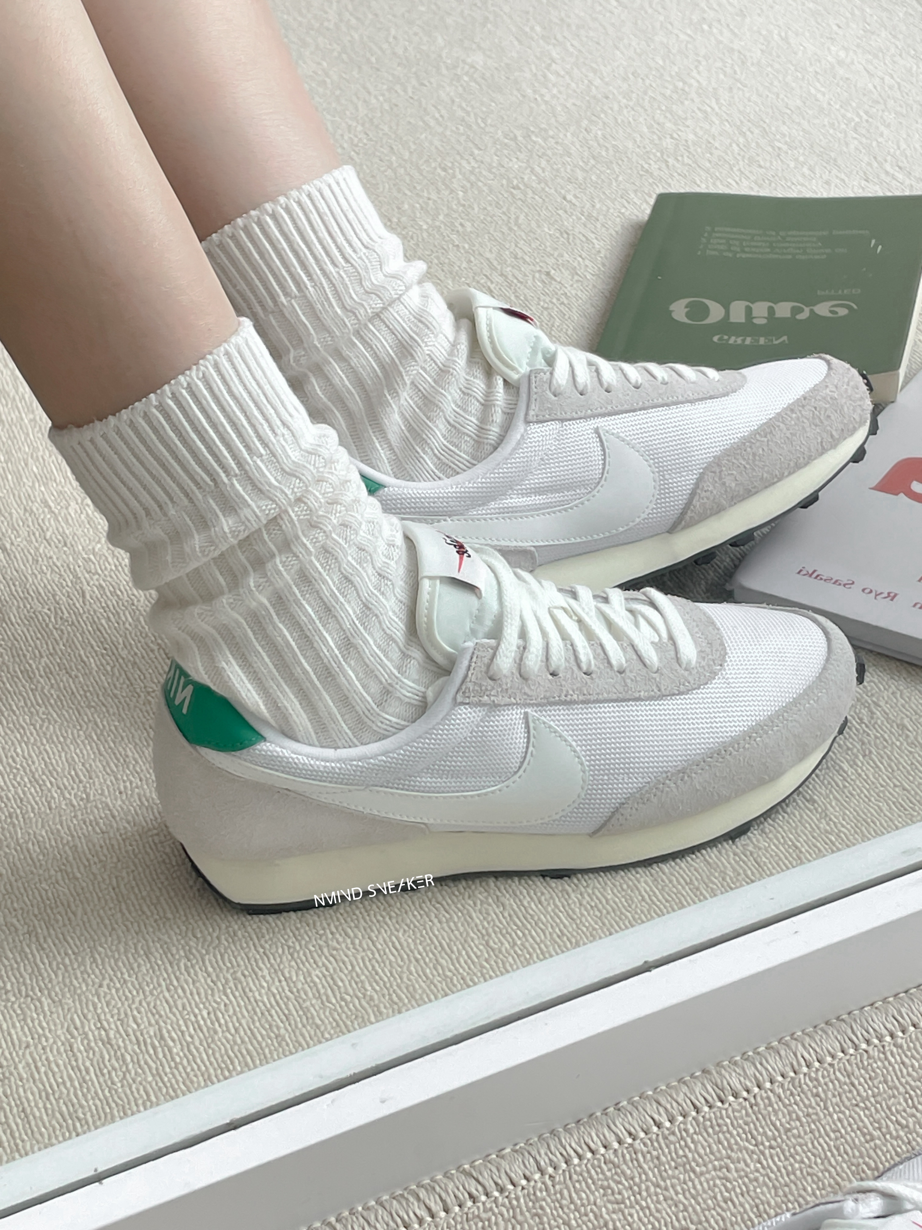 <線上SALE❤️‍🔥>Nike Daybreak vintage 溫柔綠屁屁