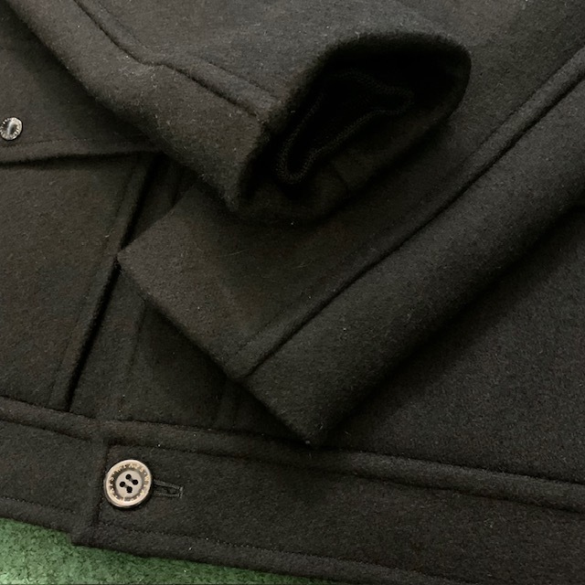 ON SALE 35% OFF: WTAPS BLACK LUMBER JACK WOOL MELTON JA
