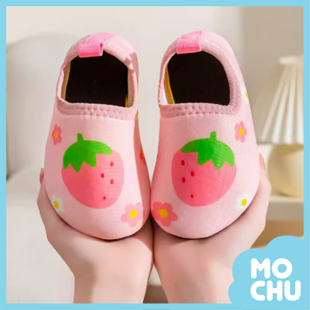 (15碼現貨)香甜草莓防滑沙灘鞋