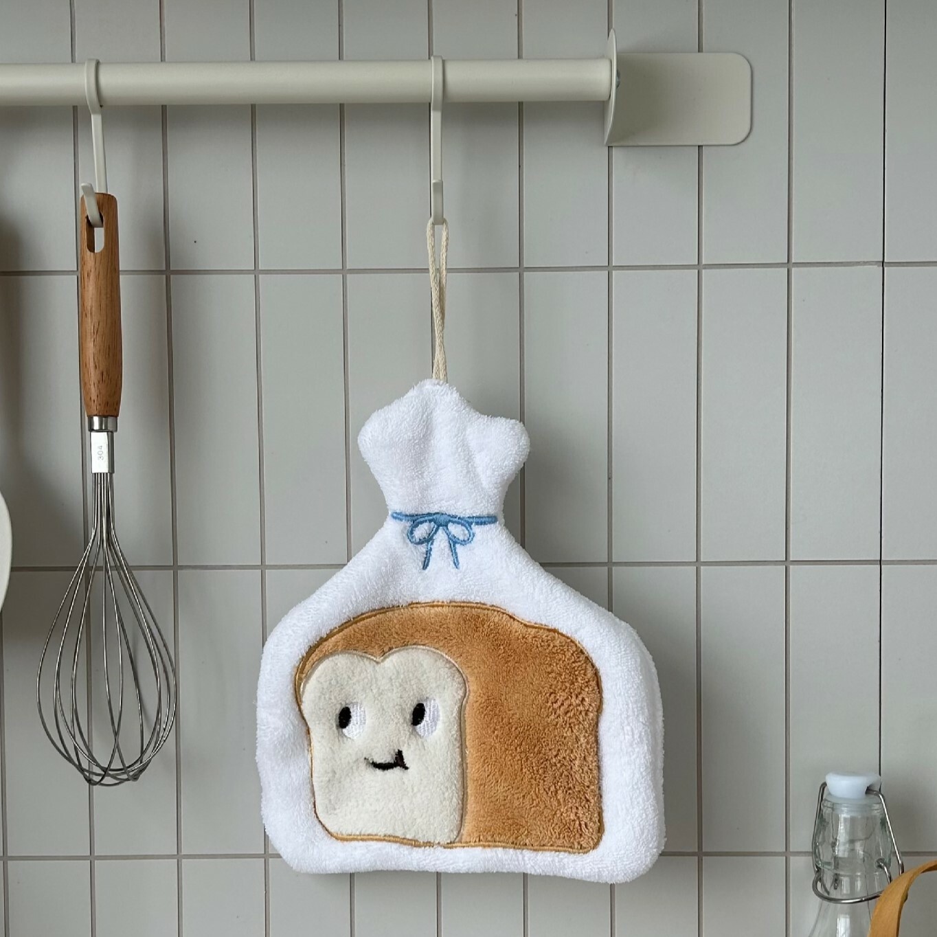 《4362》可愛吐司袋擦手巾