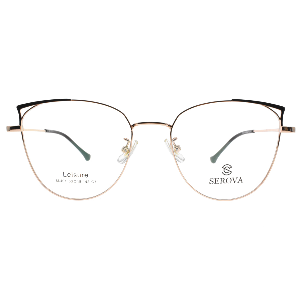 【SEROVA】SL401 (三色) 性感貓眼框光學眼鏡