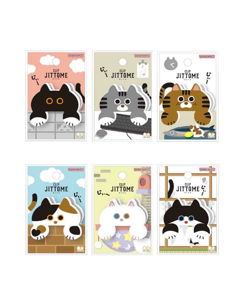Jittome 貓咪立體造型夾子 (共6款)