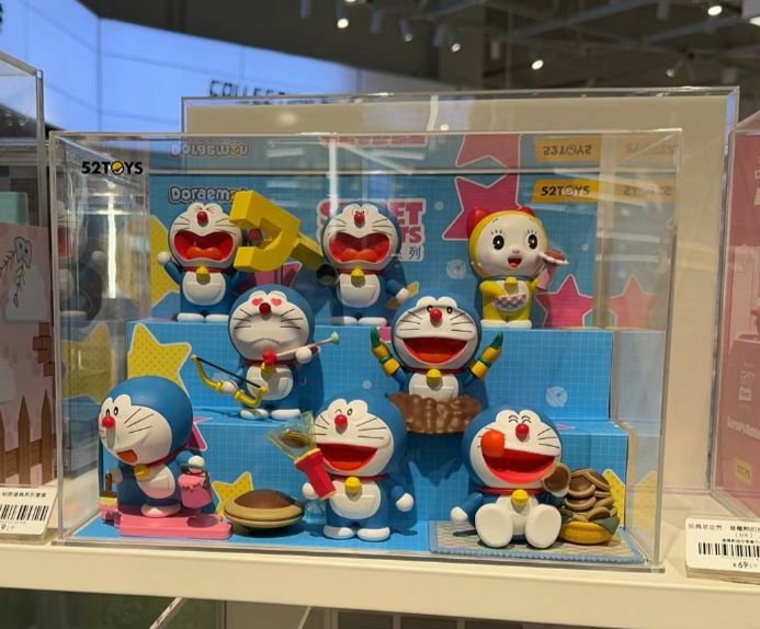 【盲盒連 原裝場景防塵展示盒】52TOYS 盲盒系列-  Doremon 多啦A夢 秘密道具  (全套8款)