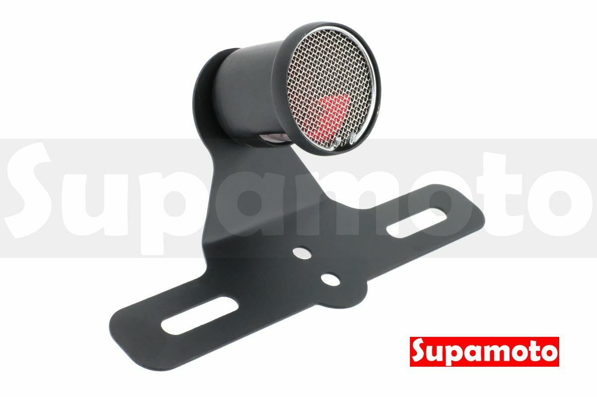 -Supamoto- D740 LED 尾燈 喇叭嘴 金屬 哈雷 柵欄 復古 牌架 復古 野狼 愛將 MY 牌照燈 大牌
