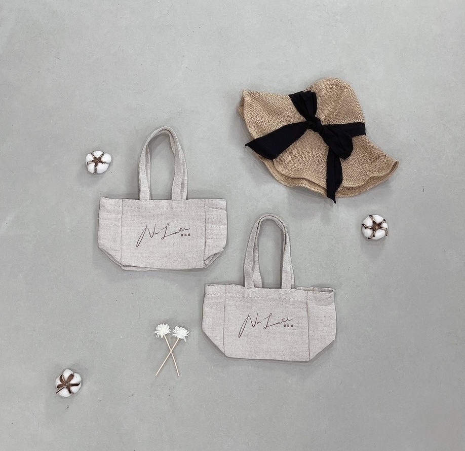 Na lati娜菈媞 麻料手提袋