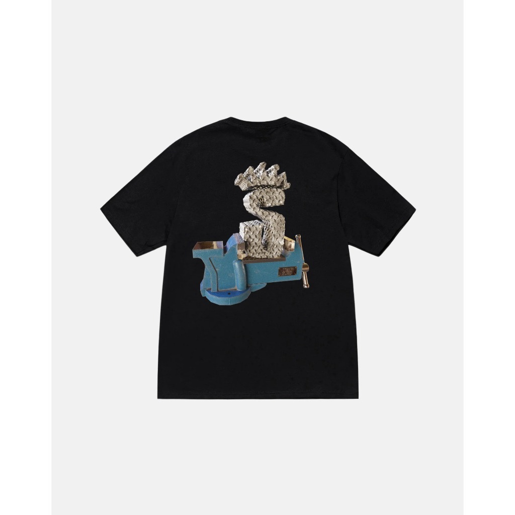 2024SS STUSSY TUFF STUFF TEE 金屬 塑性 皇冠 短T 現貨 1905025