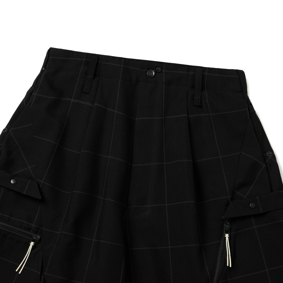 GOOPiMADE 24SS “MZ-O1” M-Form Utility Shorts - Shadow