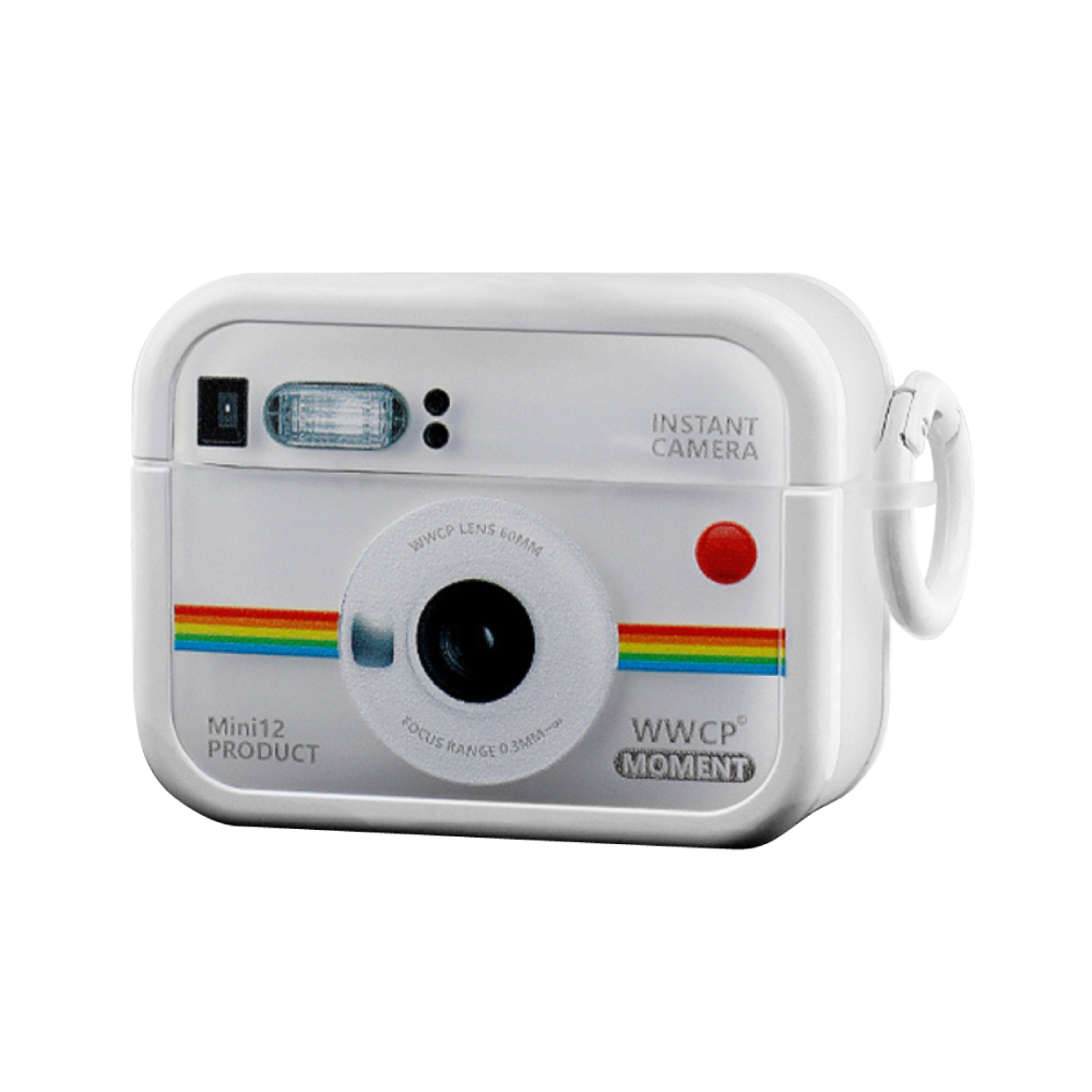 【Koios】AirPods 霧白復古拍立得造型耳機殼