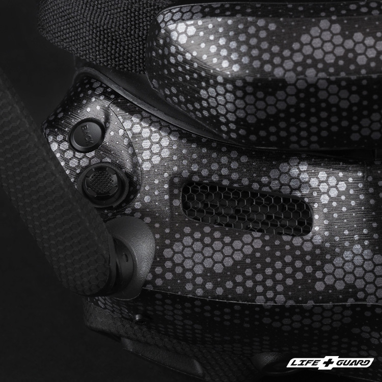 LIFE+GUARD 專用飛行眼鏡貼膜｜灰曼巴質感設計