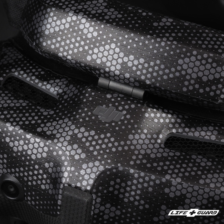 LIFE+GUARD 專用飛行眼鏡貼膜｜灰曼巴質感設計