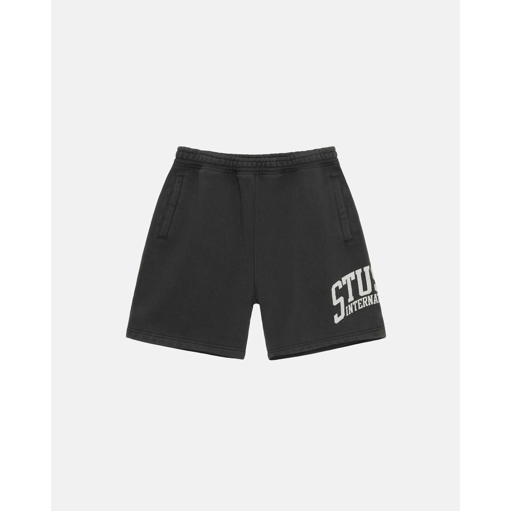 2024SS STUSSY FLEECE SHORT INTERNATIONAL 水洗 棉質 短褲 現貨