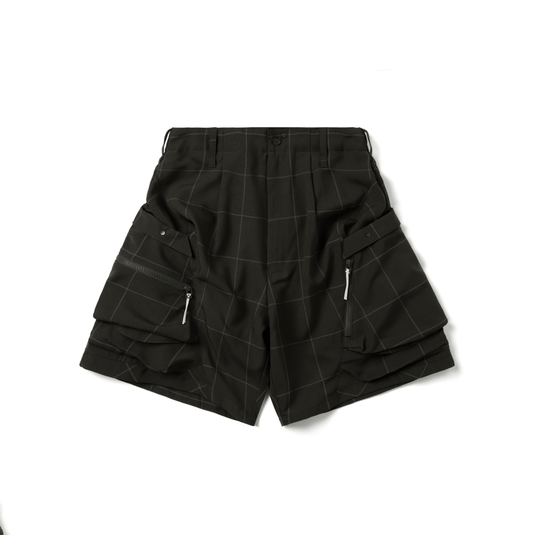 GOOPiMADE 24SS “MZ-O1” M-Form Utility Shorts - Shadow GOOPiMADE 24SS “MZ-O1” M-Form Utility Shorts - Shadow
