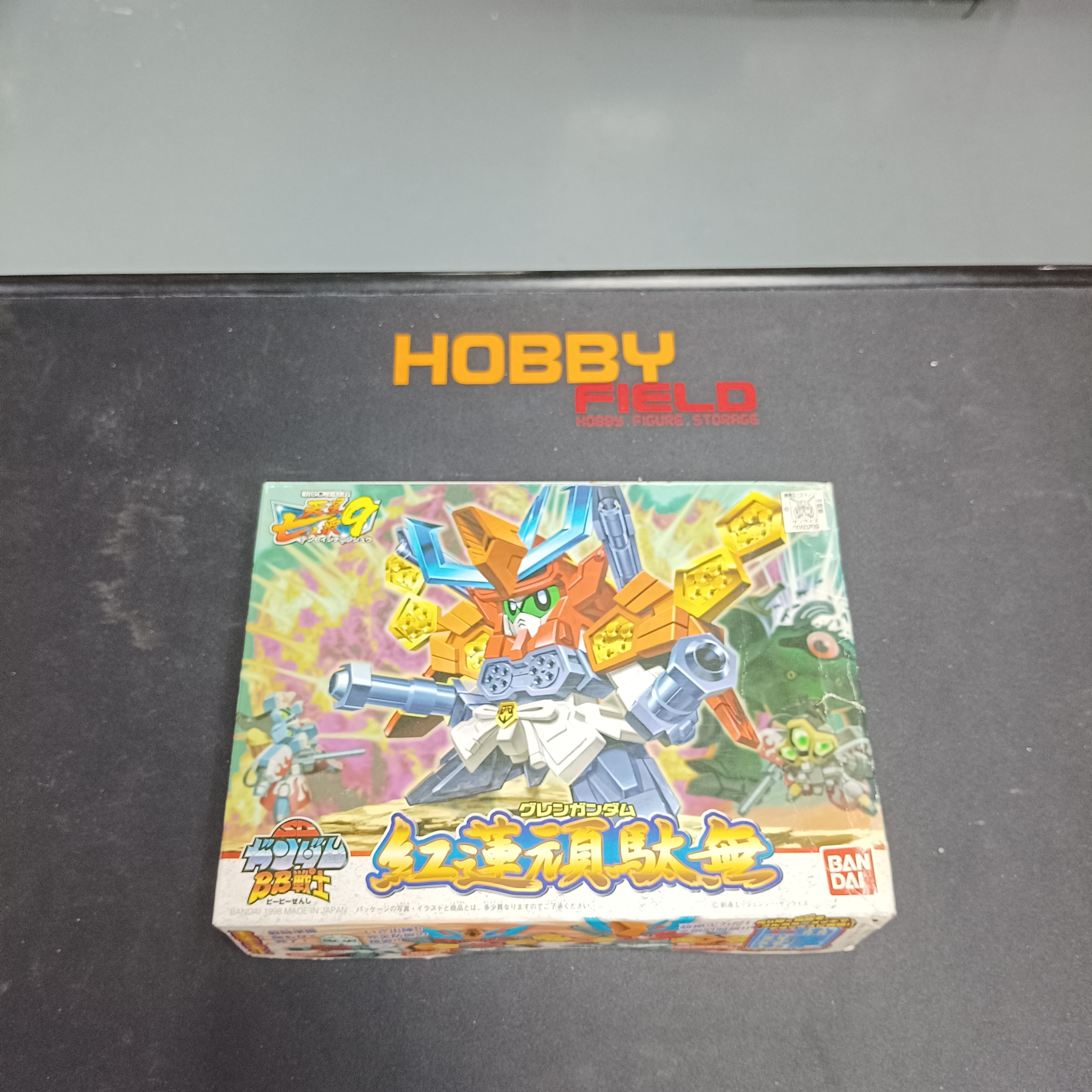 寄賣-GUNDAM-BB 戰士189 紅蓮頑馱無組裝模型