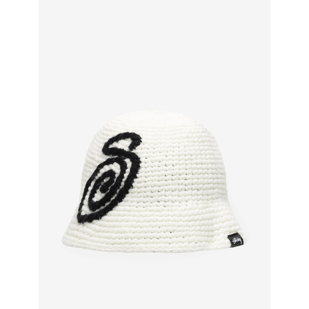 2024SS STUSSY Swirly S Knit Bucket Hat 針織 螺旋 漁夫帽 現貨