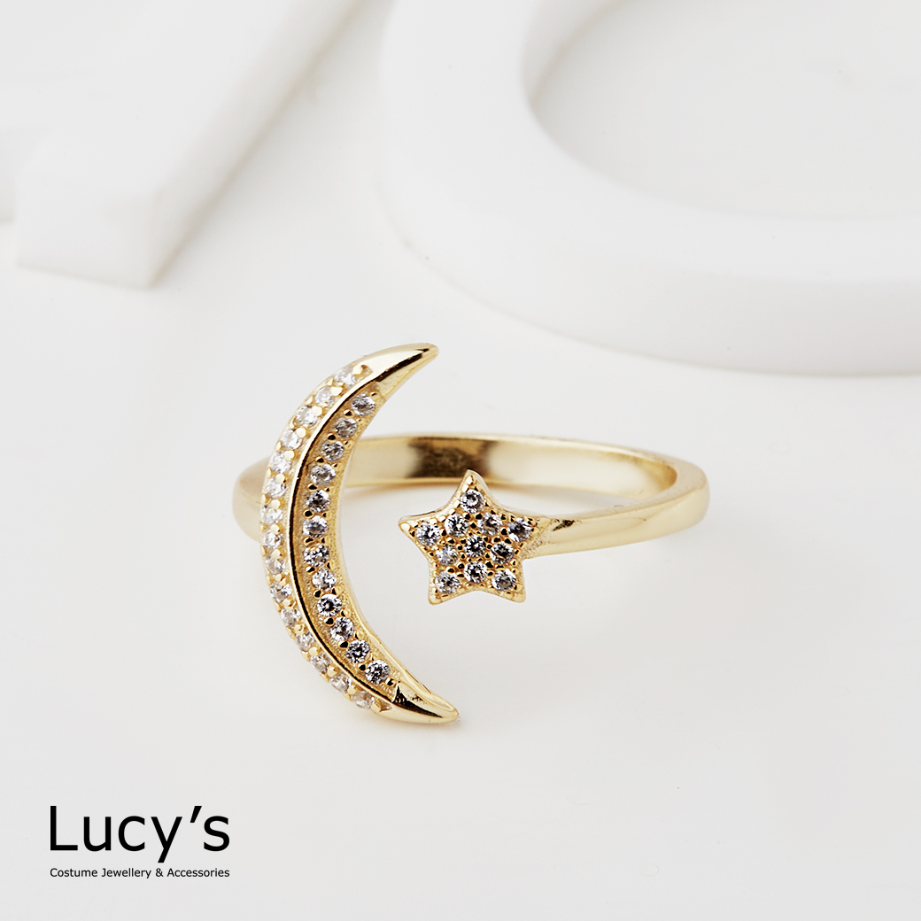 925純銀 夜幕 開口戒 (二色) (116388/116389)