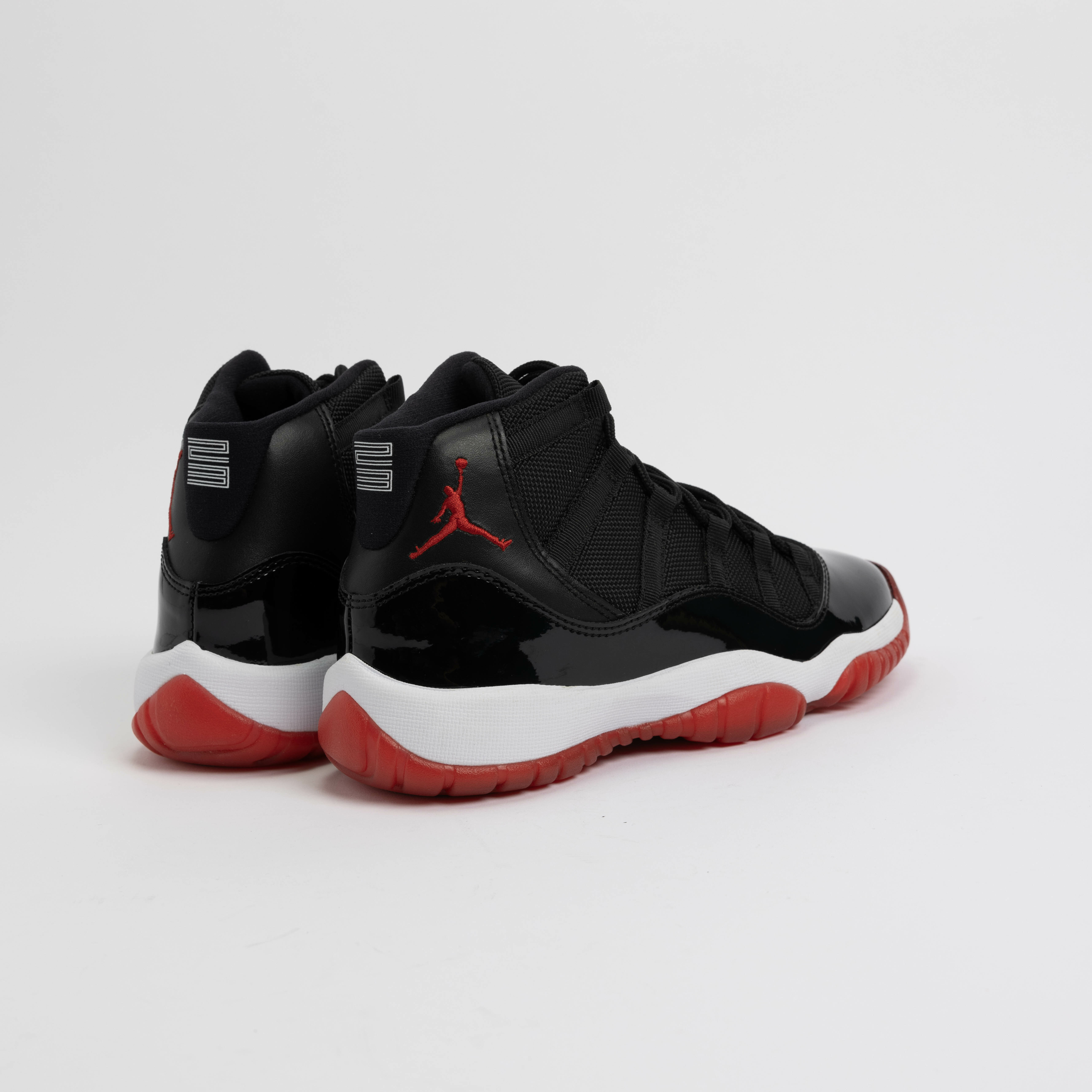 【瑕疵商品107】-(B11)-AIR JORDAN 11 RETRO BRED-378038 010