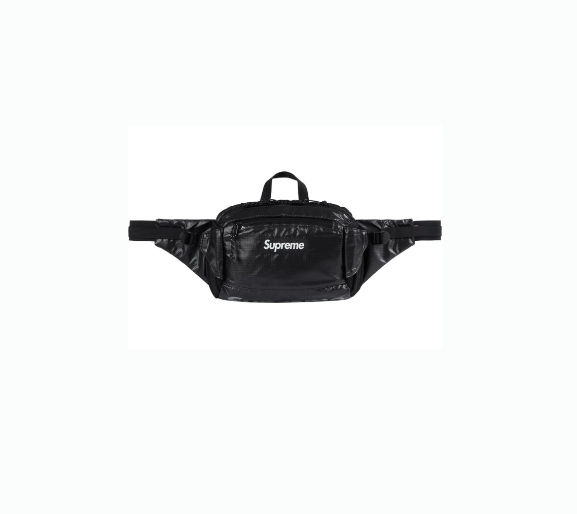 -(C06)-SUPREME WAIST BEG 腰包 黑色-FW17B18