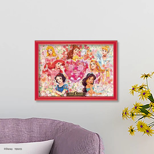 迪士尼公主-紀念花 (照片裝飾拼圖)