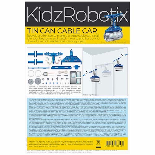 DTSL - 4M KidzRobotix Tin Can Cable Car 汽水罐纜車 - Behind