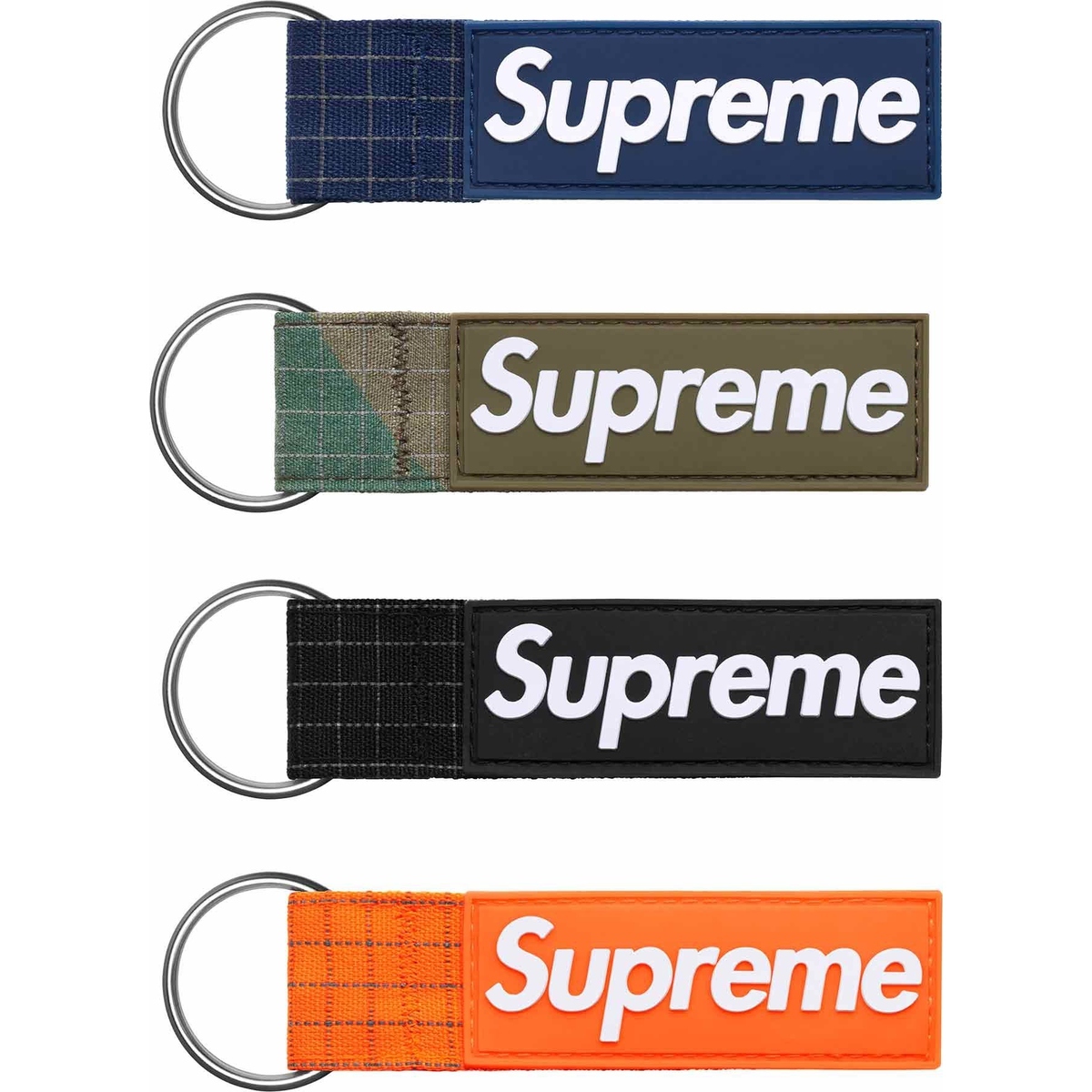 SUPREME SS24 RIPSTOP KEYCHAIN