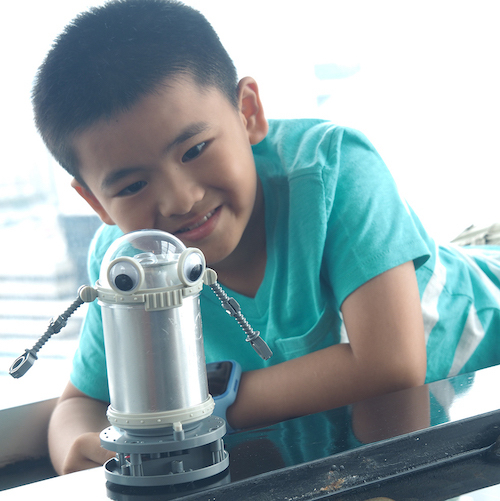 DTSL - 4M Eco-Engineering Tin Can Edge Detector Robot 環保巡邏員 - Display - 3