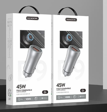 桃園院丨SENDEM 車充45W 2入