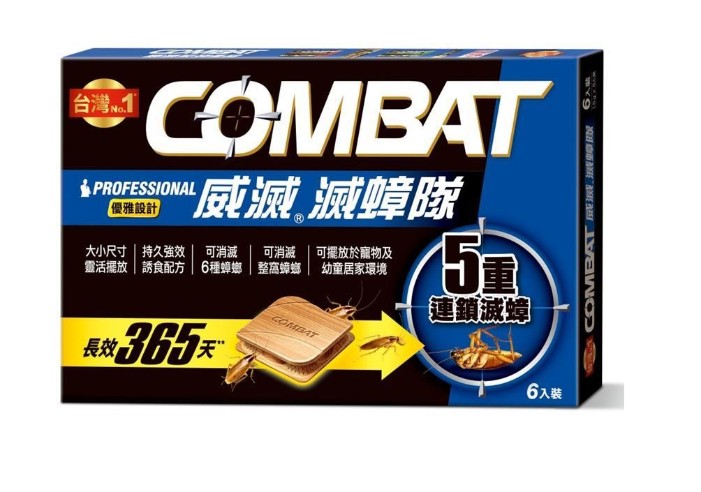 【莊臣】威滅滅蟑隊5重連鎖(優雅) 1.5g* 6入