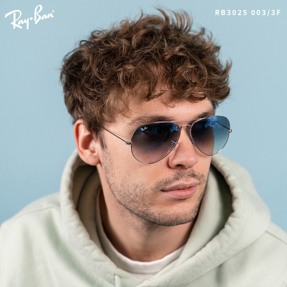 【RayBan】RB3025 003/3F-58/62mm 潮流飛行員框太陽眼鏡