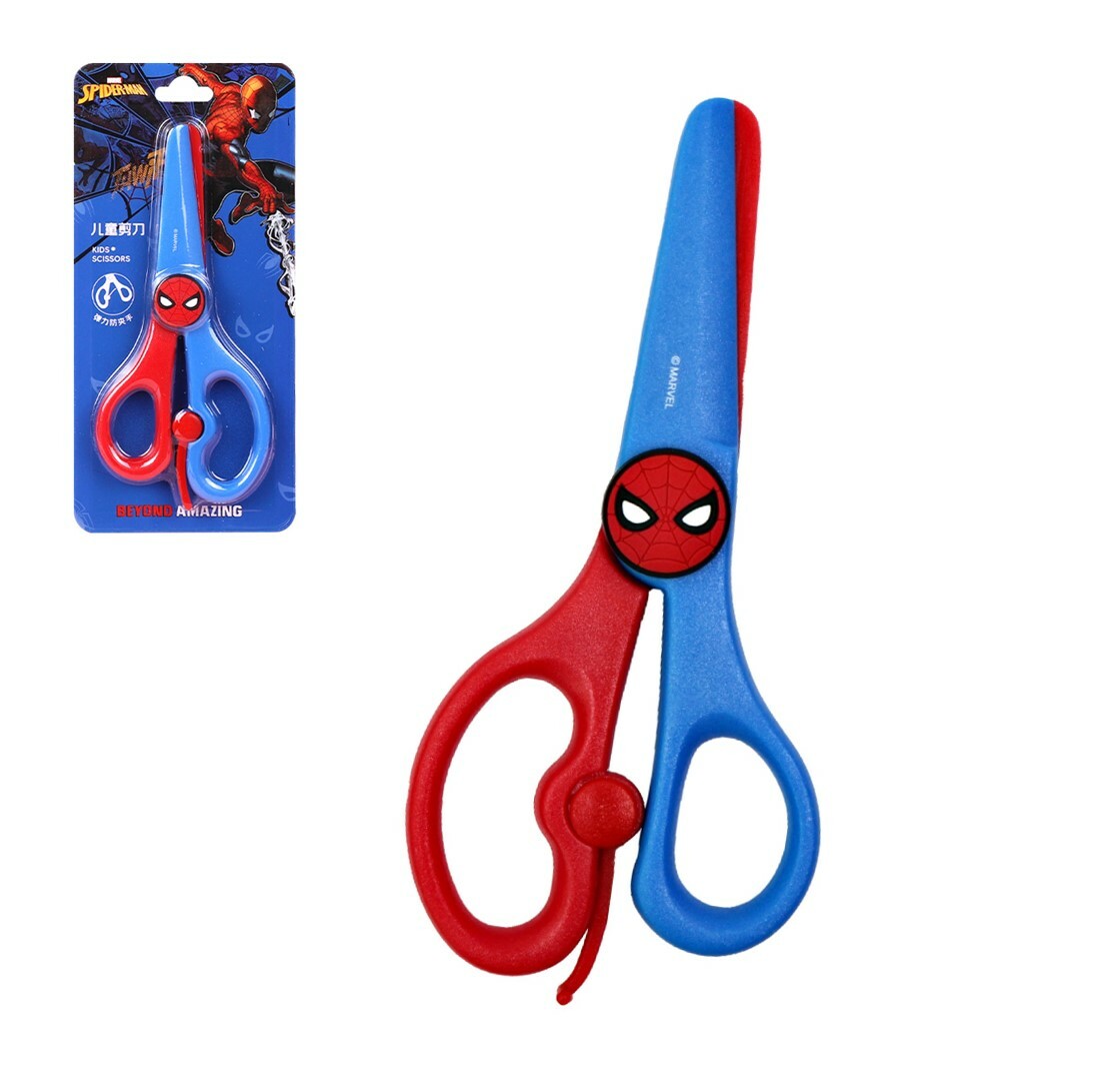 Marvel 蜘蛛俠 |防護型學生剪刀 |鉸剪