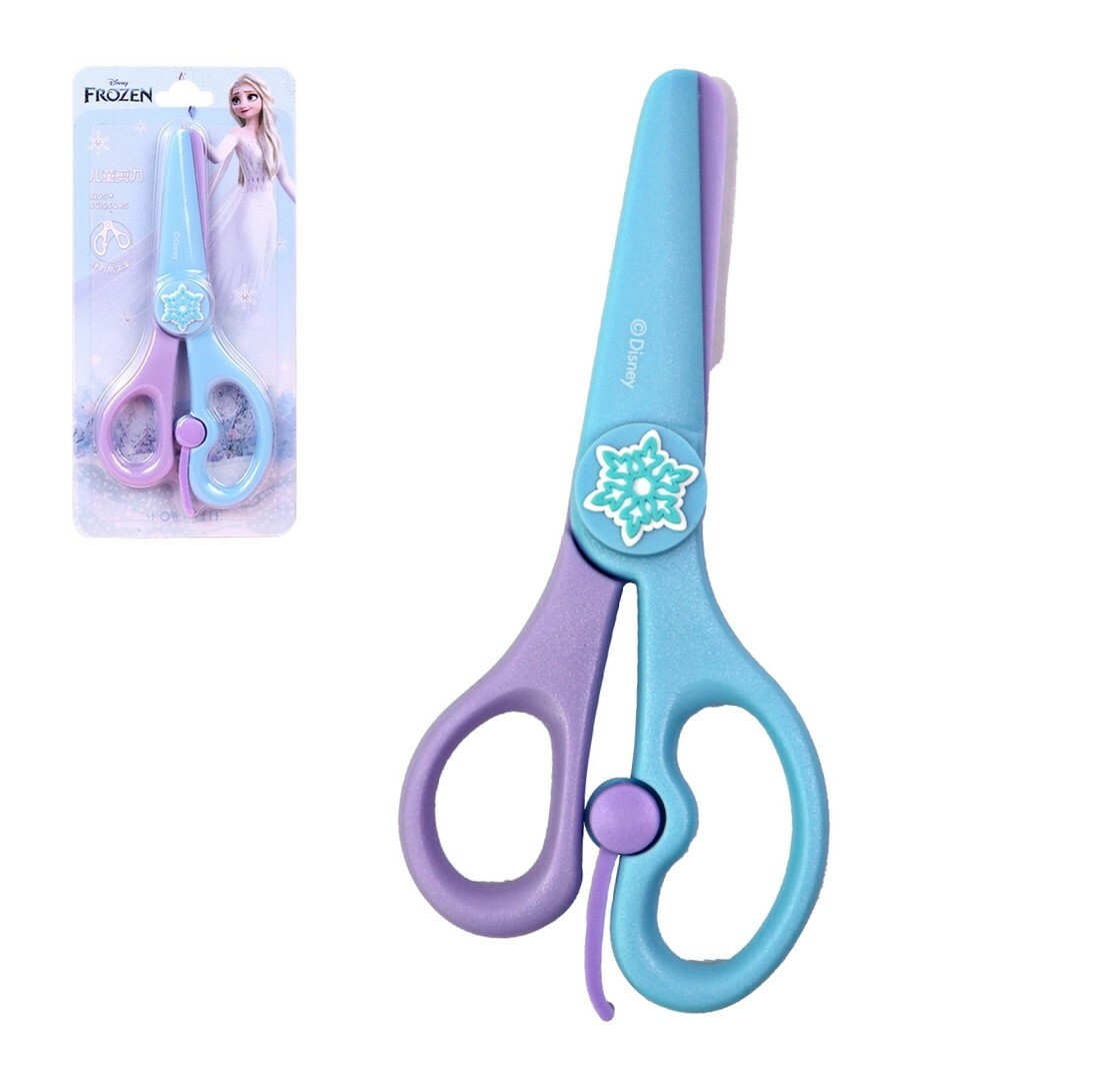 迪士尼魔雪奇緣|防護型學生剪刀 |鉸剪