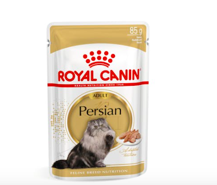 Royal Canin - 貓濕糧 - 波斯成貓專屬主食濕糧 (肉塊) 85G (12包)