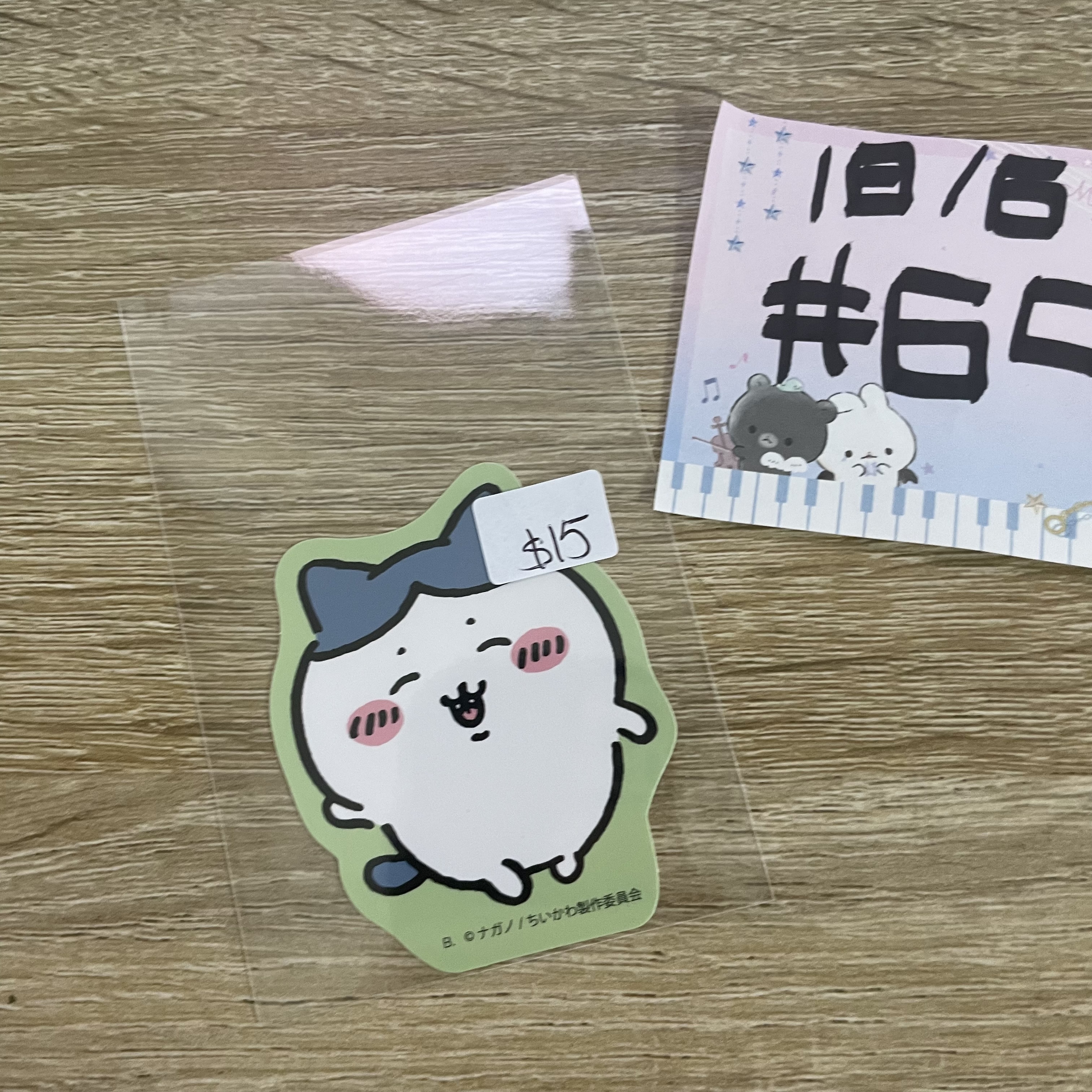 CHIIKAWA  八字貓   貼紙#69