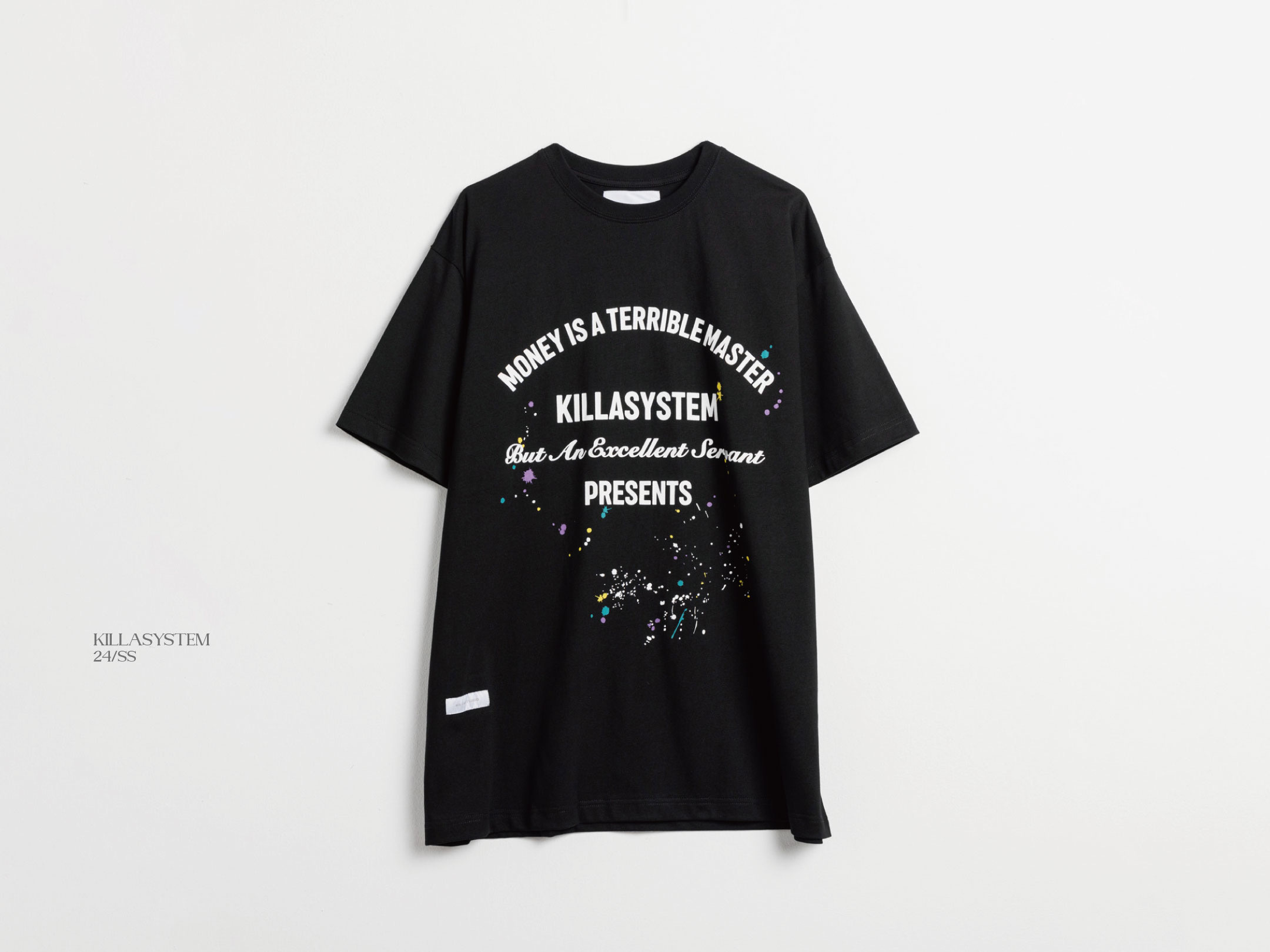KILLASYSTEM 24S/S PAINTING COLOR TEE