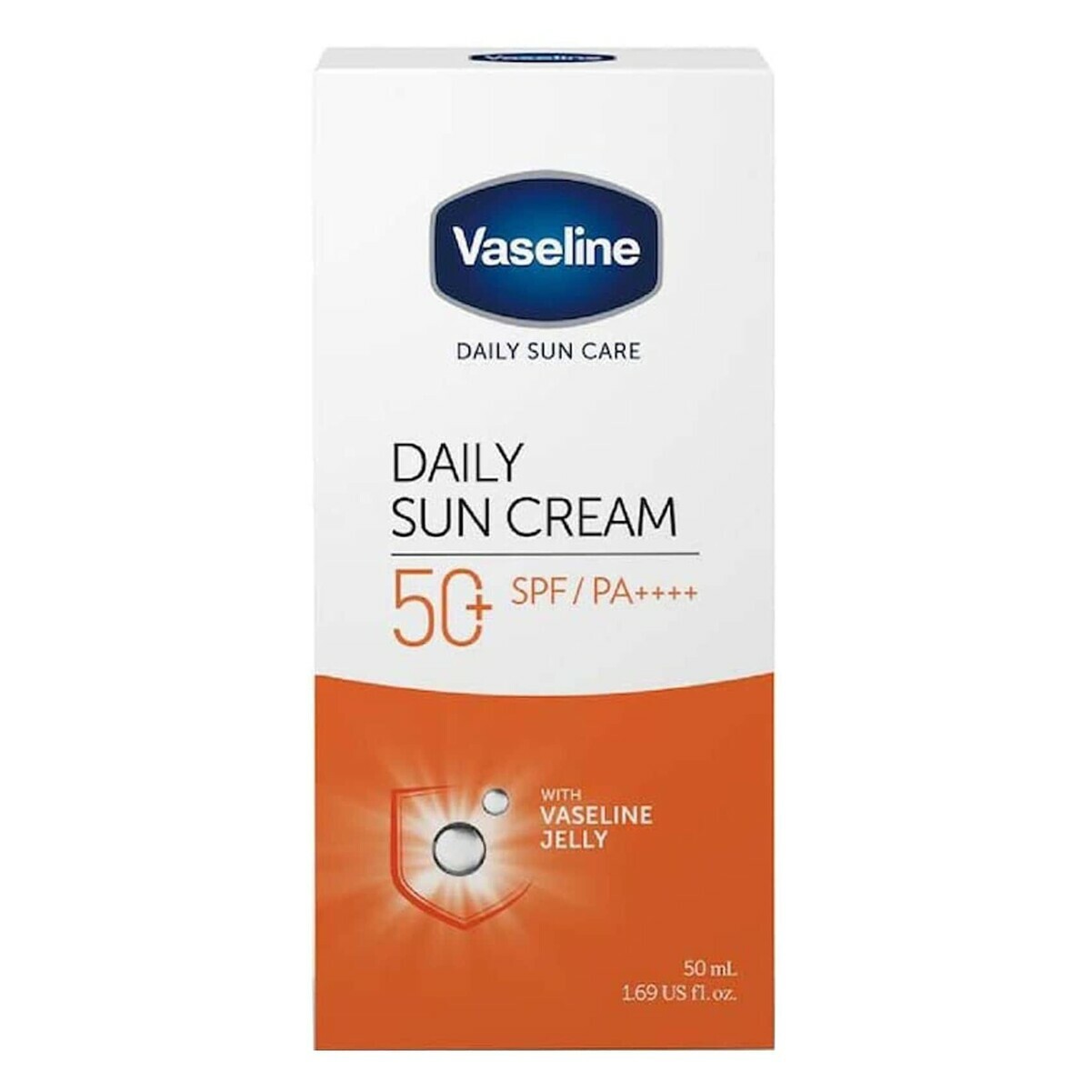 Vaseline, 日常抗曬護理，日常抗曬霜，SPF 50+ PA++++，1.69 盎司（50 毫升）