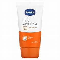 Vaseline, 日常抗曬護理，日常抗曬霜，SPF 50+ PA++++，1.69 盎司（50 毫升）