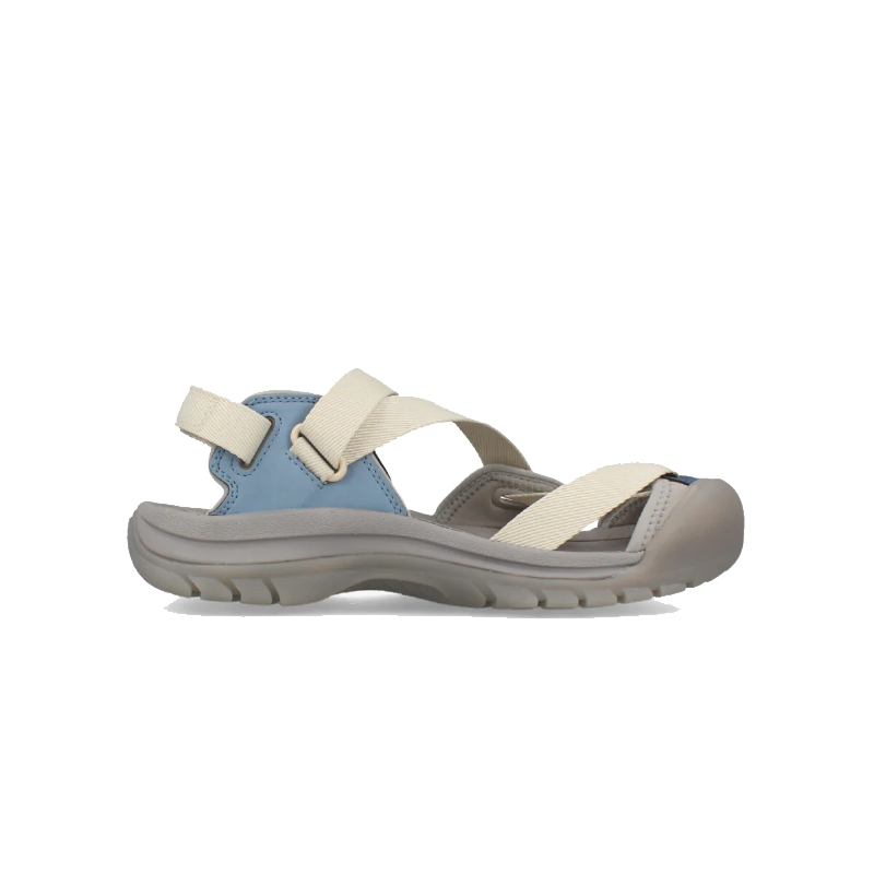 KEEN 美國 ZERRAPORT II 女 護趾涼鞋 米/綠/灰藍 30K29402