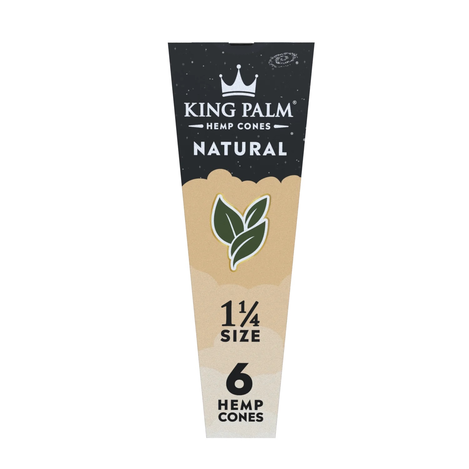 KING PALM 6P HEMP CONES – NATURAL