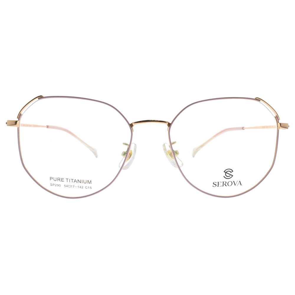 【SEROVA】SP290 C15 小臉造型多邊框光學眼鏡