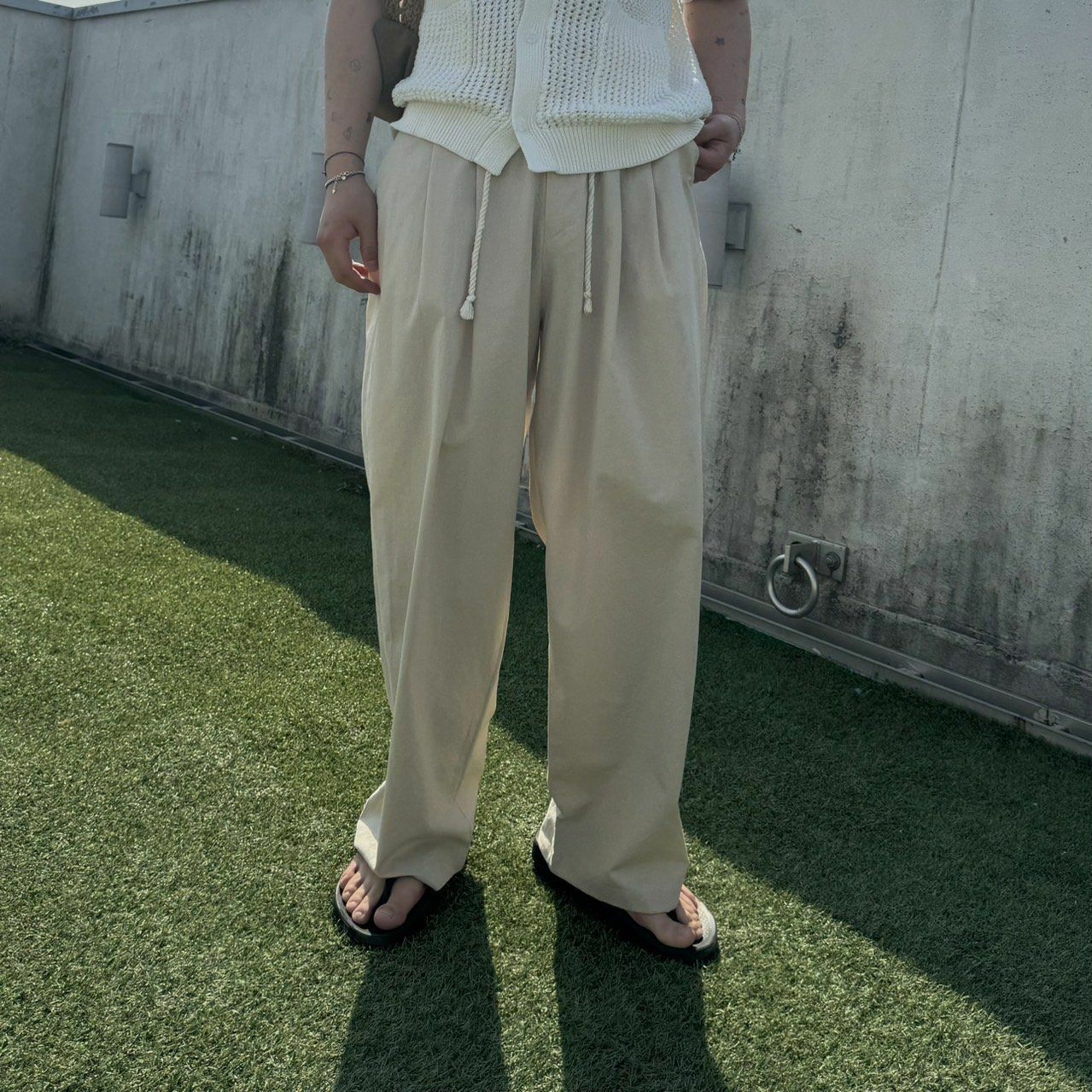 淨色鬆身褲 BY ATTENTION-210P