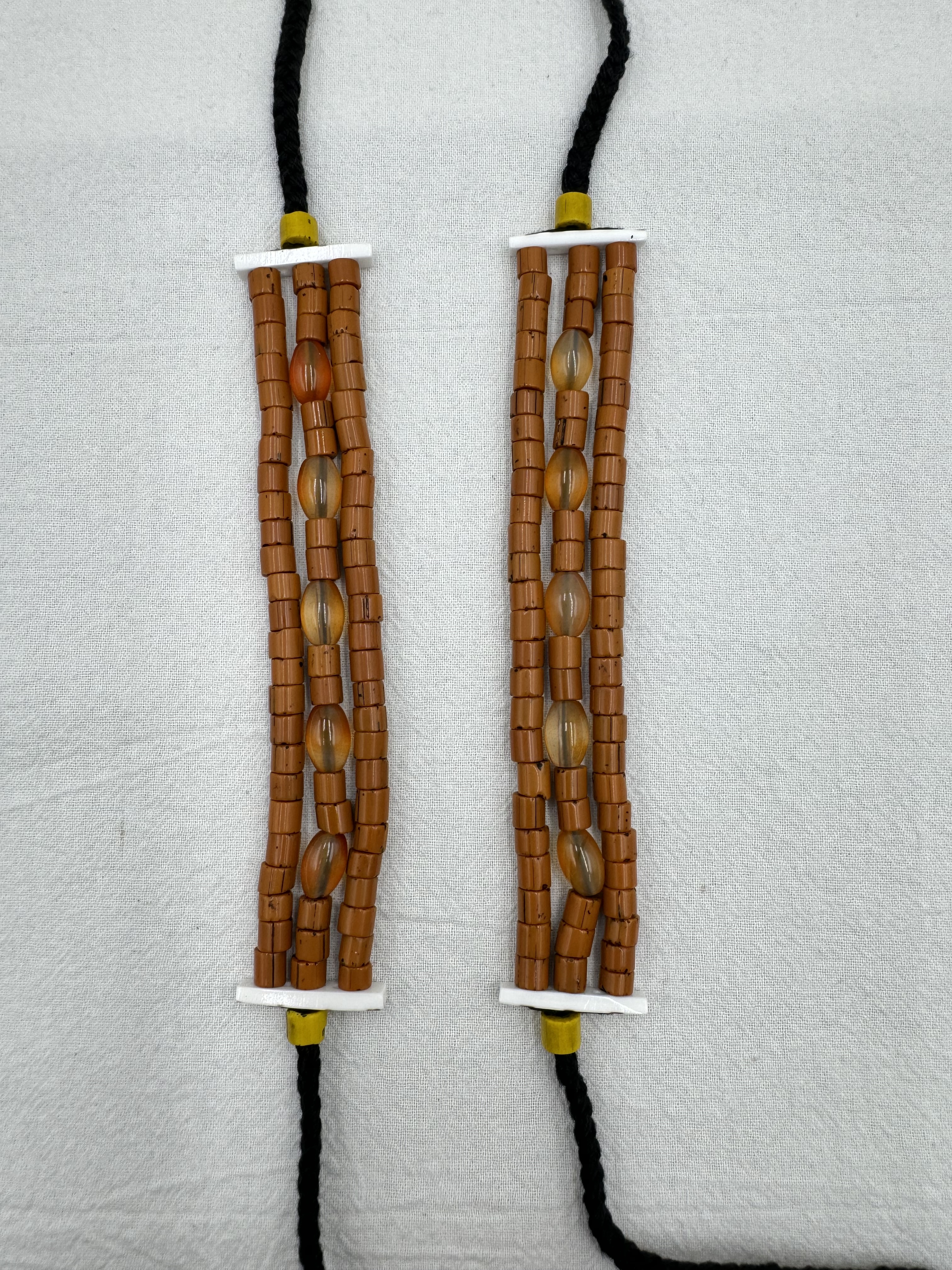 Muni-No.34貿易老珠三排手鍊15cm