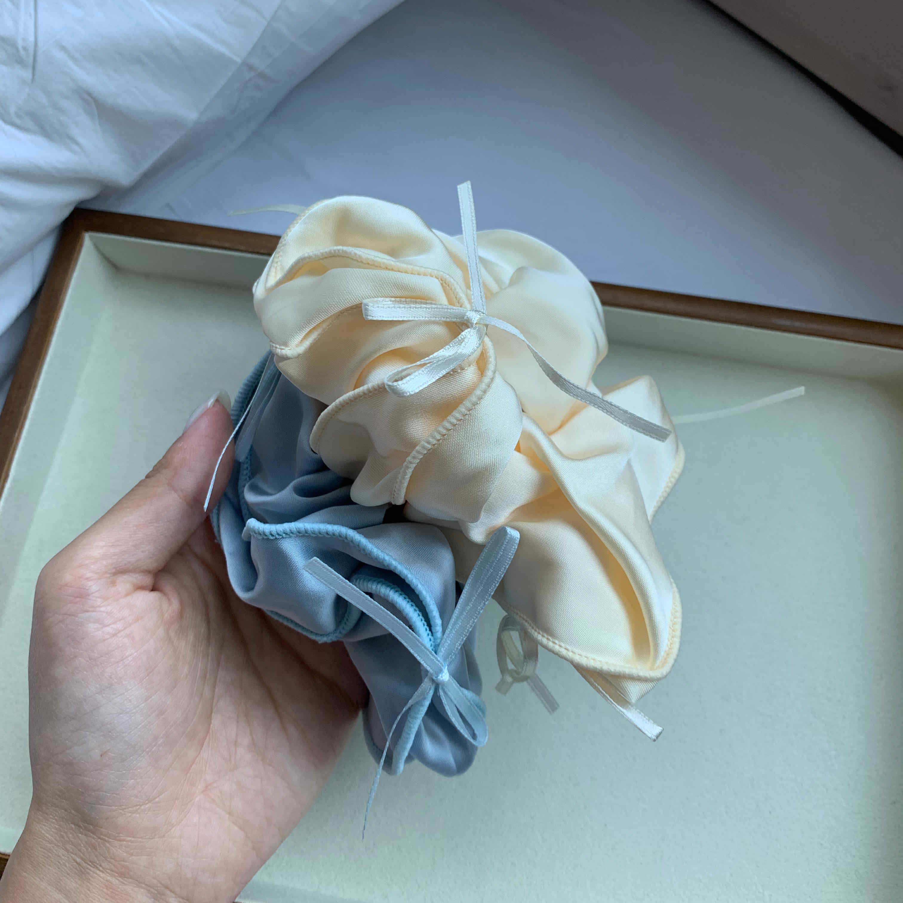 🇰🇷蝴蝶結緞帶大腸圈｜2 color