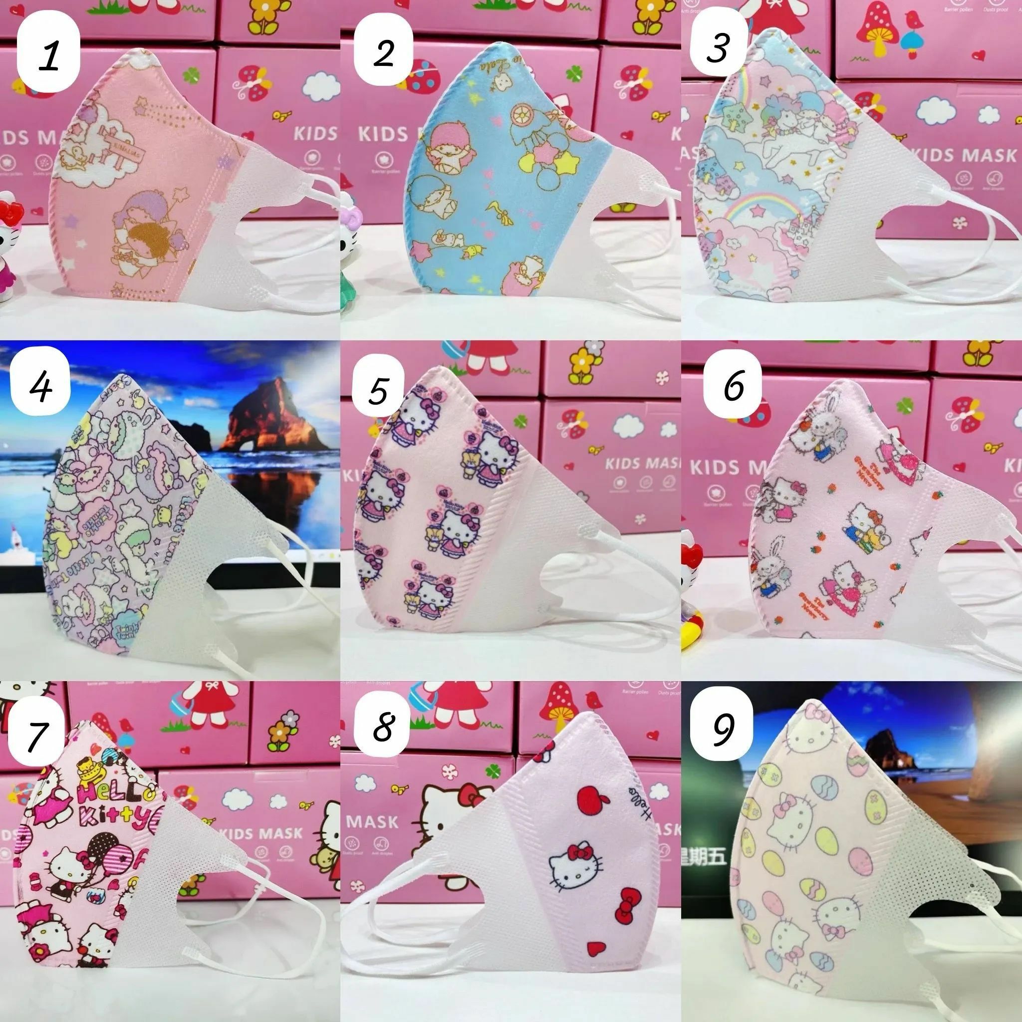 VansBear 3D嬰幼兒立體口罩 - 10個一包